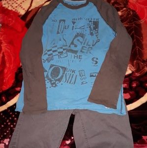 Boys long sleeve and shorts 2 items for 1 price